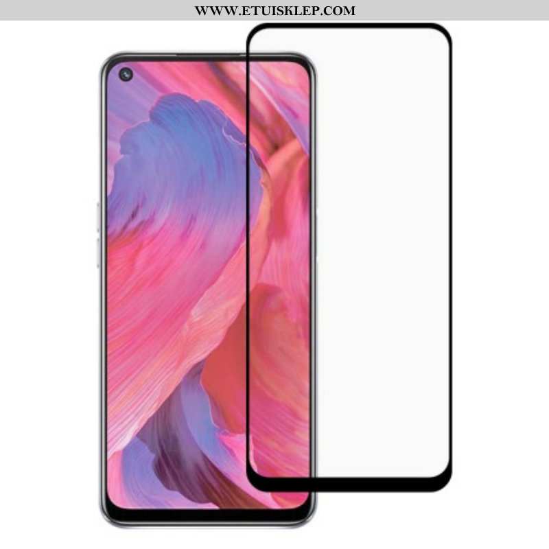 Zabezpieczenie Ekranu Ze Szkła Hartowanego Oppo A54 5G / A74 5G Czarne Kontury